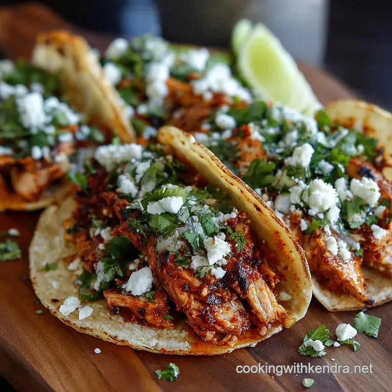 Chicken Street Tacos Chefs Zesty Pollo Asado Recipe Grilled or Skillet presentation