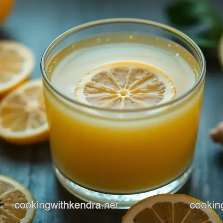 Zingy Lemon Ginger Power Shot