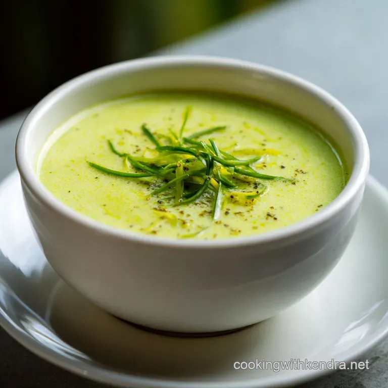 Caramelized Zucchini Soup Recipe